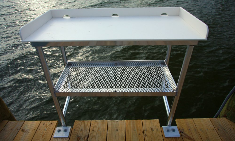 CDO Fish Cleaning Station – Custom Floating Dock Builder Annapolis MD