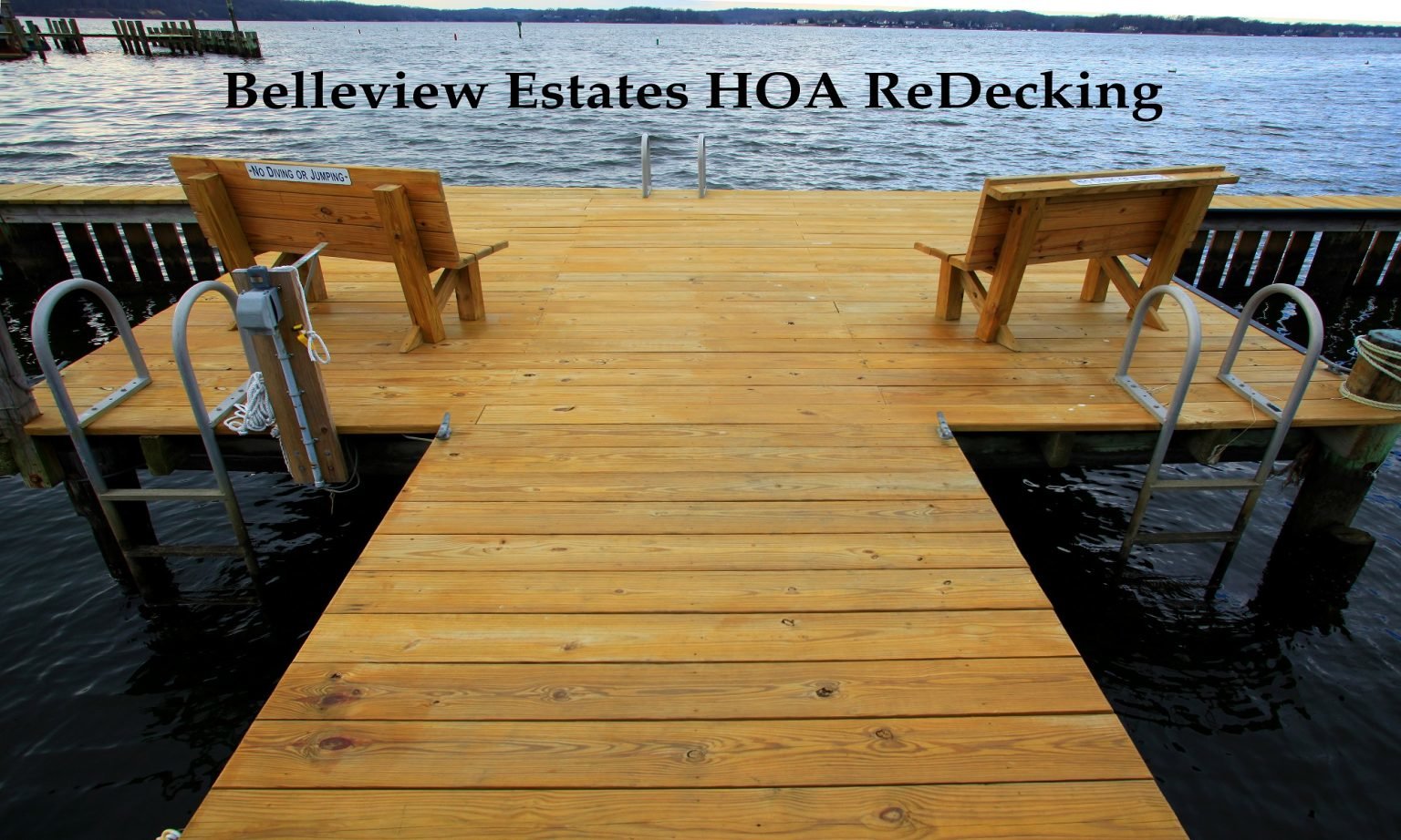 Belleview Estates ReDecking Photo 015edit Custom Floating Dock