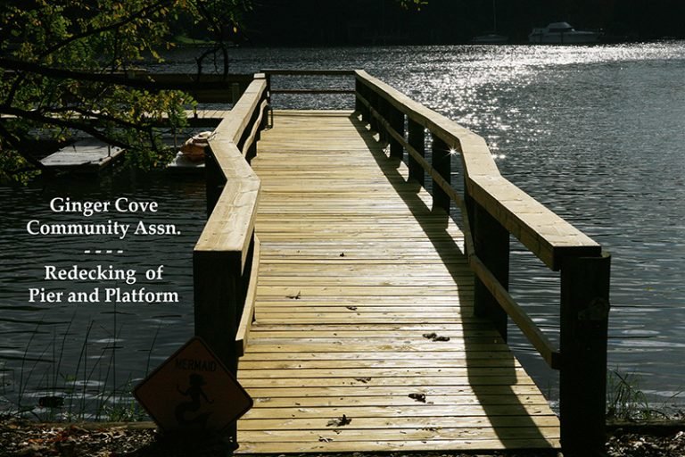 Ginger Cove Redeck 001 Custom Floating Dock Builder Annapolis MD